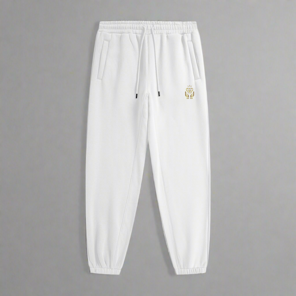 Premium Joggers - White