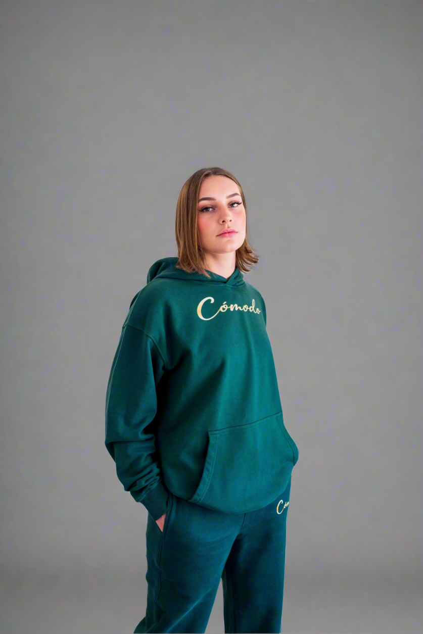 Essential Hoodie - Eden Green