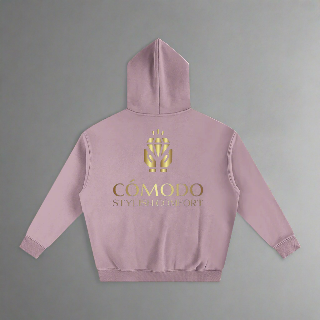 Oversize Premium Hoodie - Purple