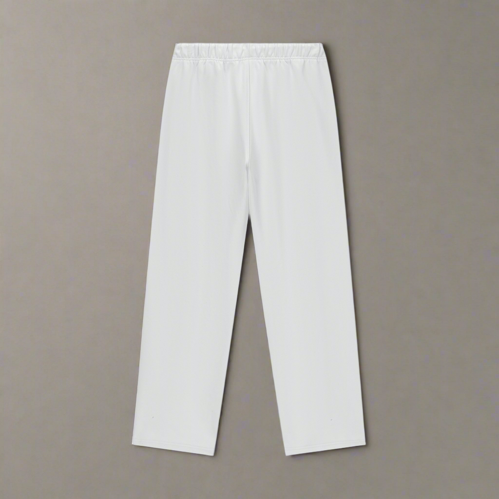 Comfort+ Loose Trackpants - Lucent White