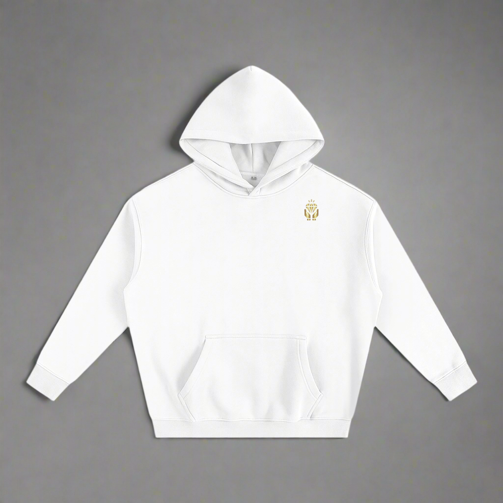 Oversize Premium Hoodie - White