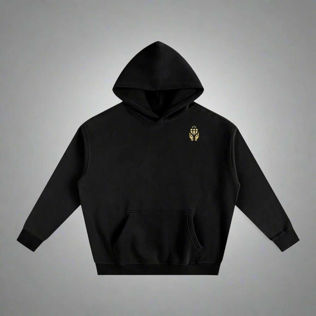 Oversize Premium Hoodie - Black