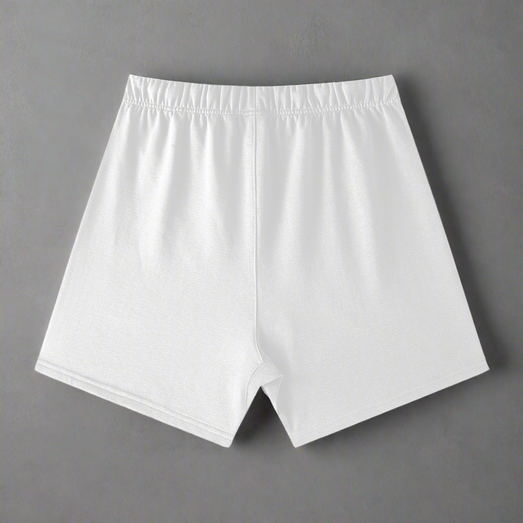 Premium Track Shorts - White