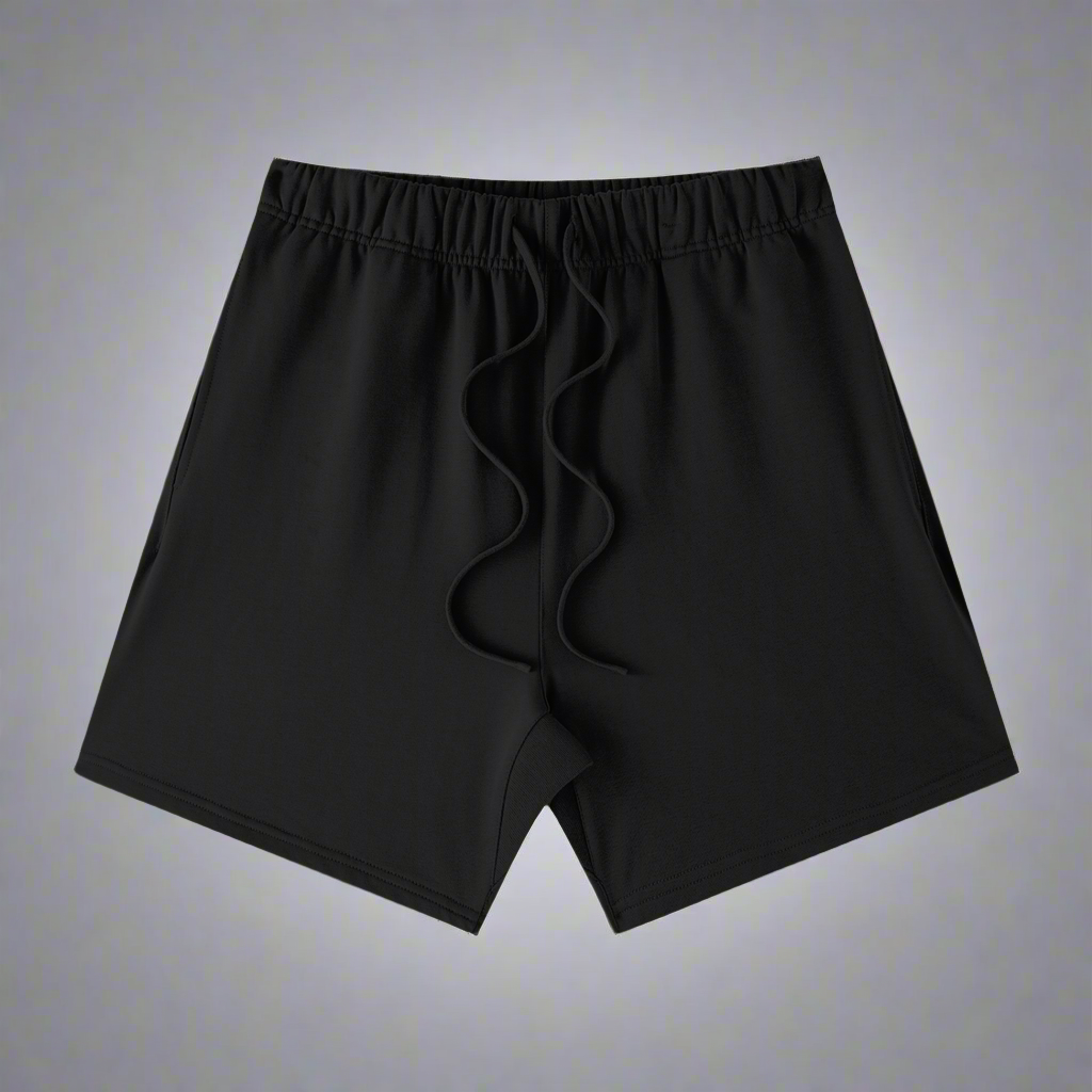 Premium Track Shorts - Black