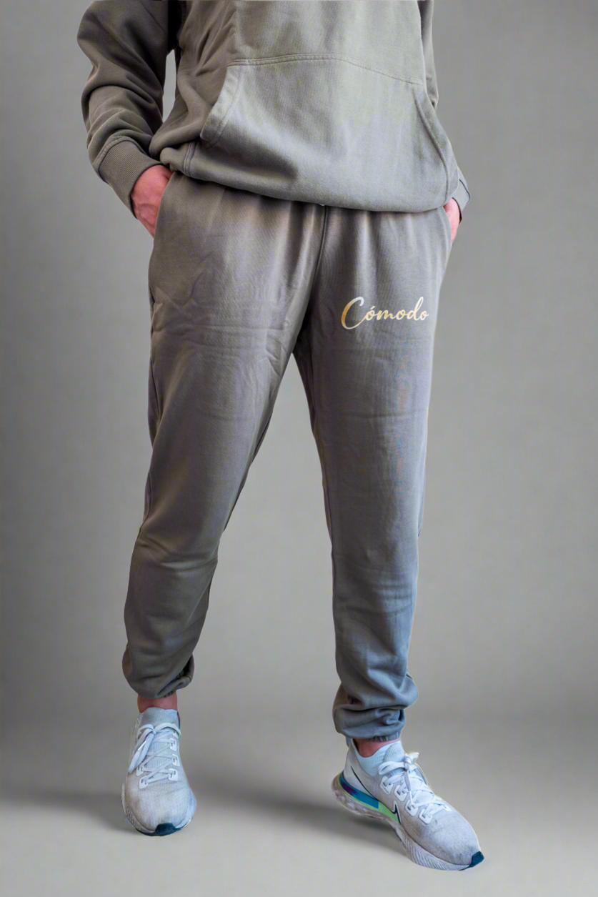 Essential Trackpants - Grey Coffee