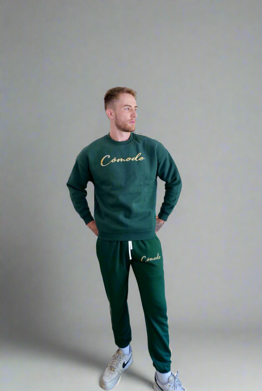Essential Trackpants - Eden Green