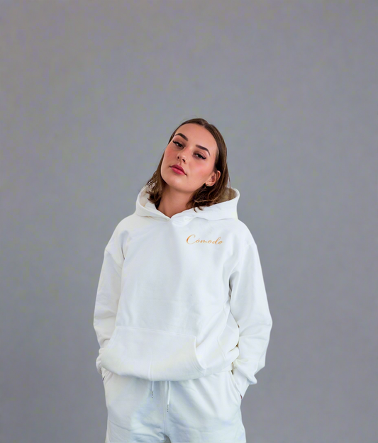 Comfort+ Oversize Hoodie - Lucent White