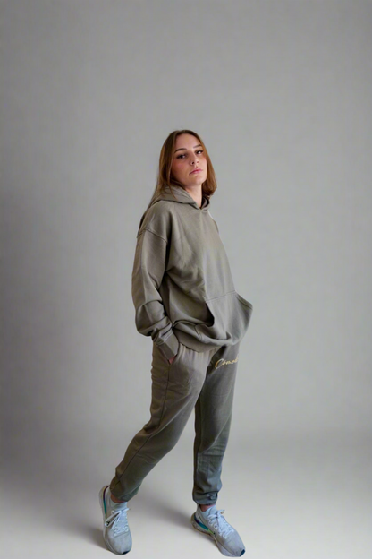 Essential Trackpants - Grey Coffee