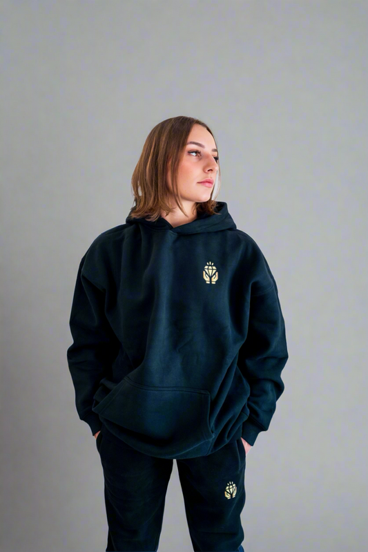 Oversize Premium Hoodie - Black