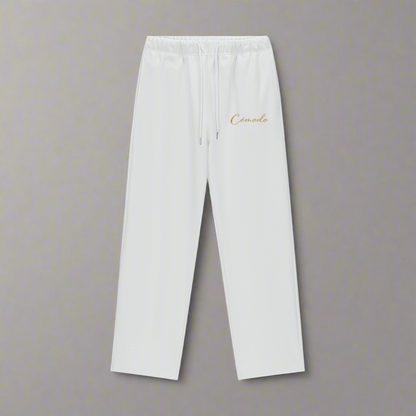 Comfort+ Loose Trackpants - Lucent White