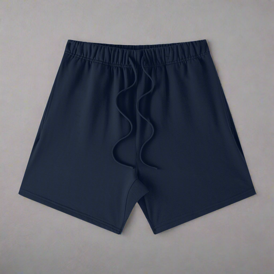 Premium Track Shorts - Navy Blue