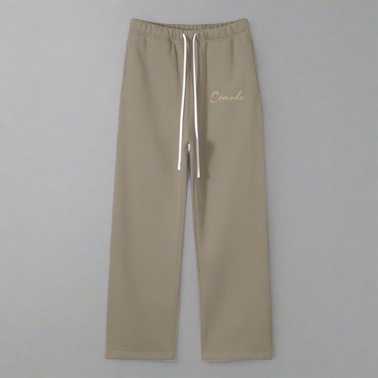 Loose Trackpants- Grey Coffee