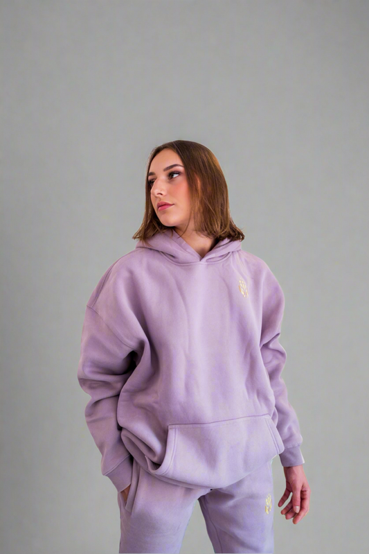 Oversize Premium Hoodie - Purple