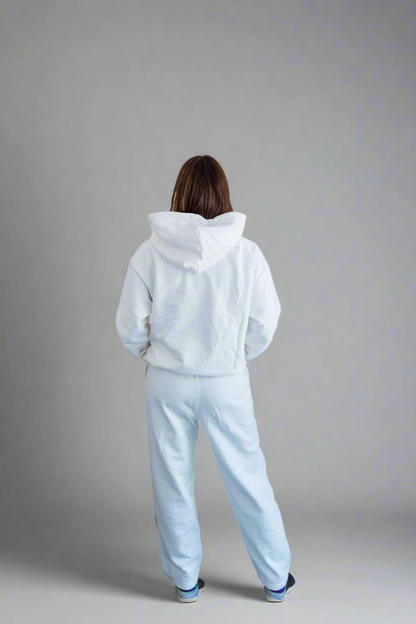 Comfort+ Loose Trackpants - Lucent White