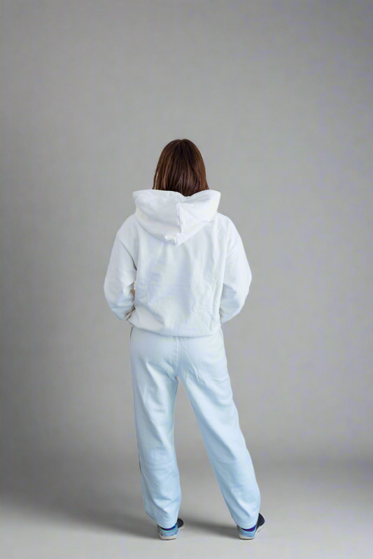 Comfort+ Loose Trackpants - Lucent White