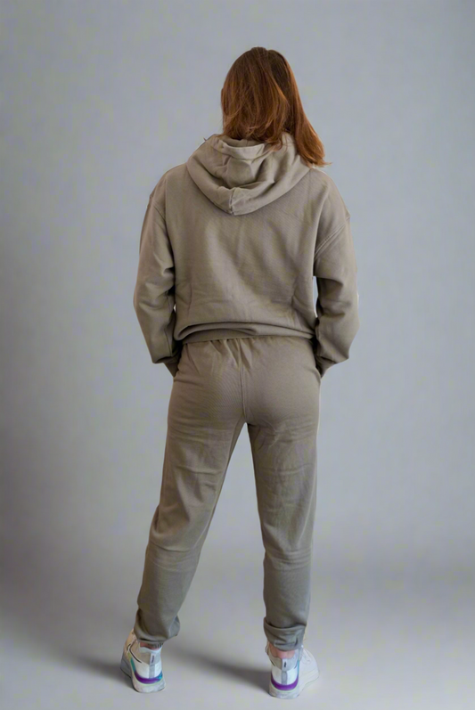 Essential Trackpants - Grey Coffee
