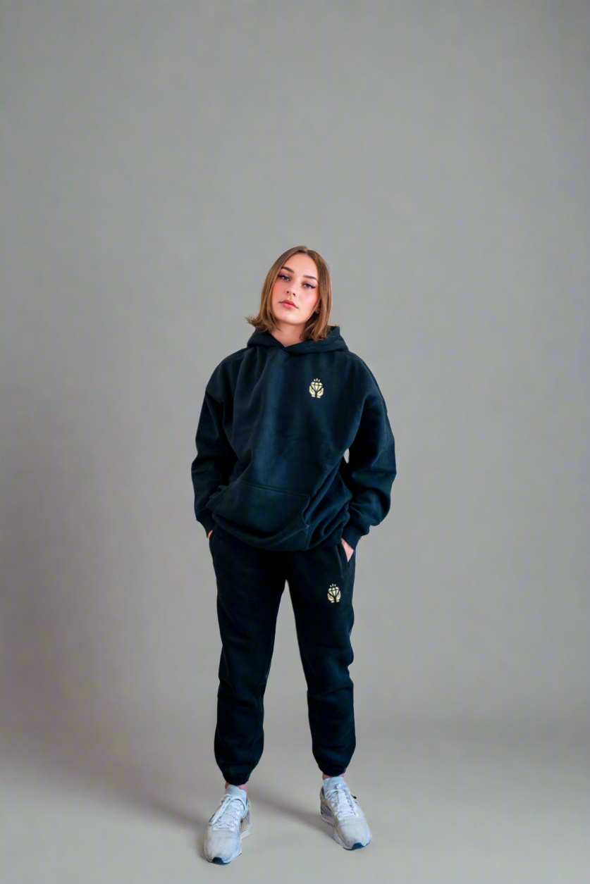Oversize Premium Hoodie - Black