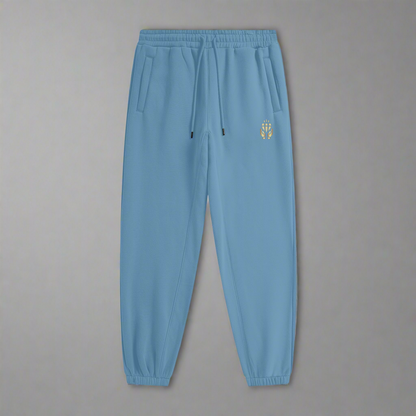 Premium Joggers - Medium Blue