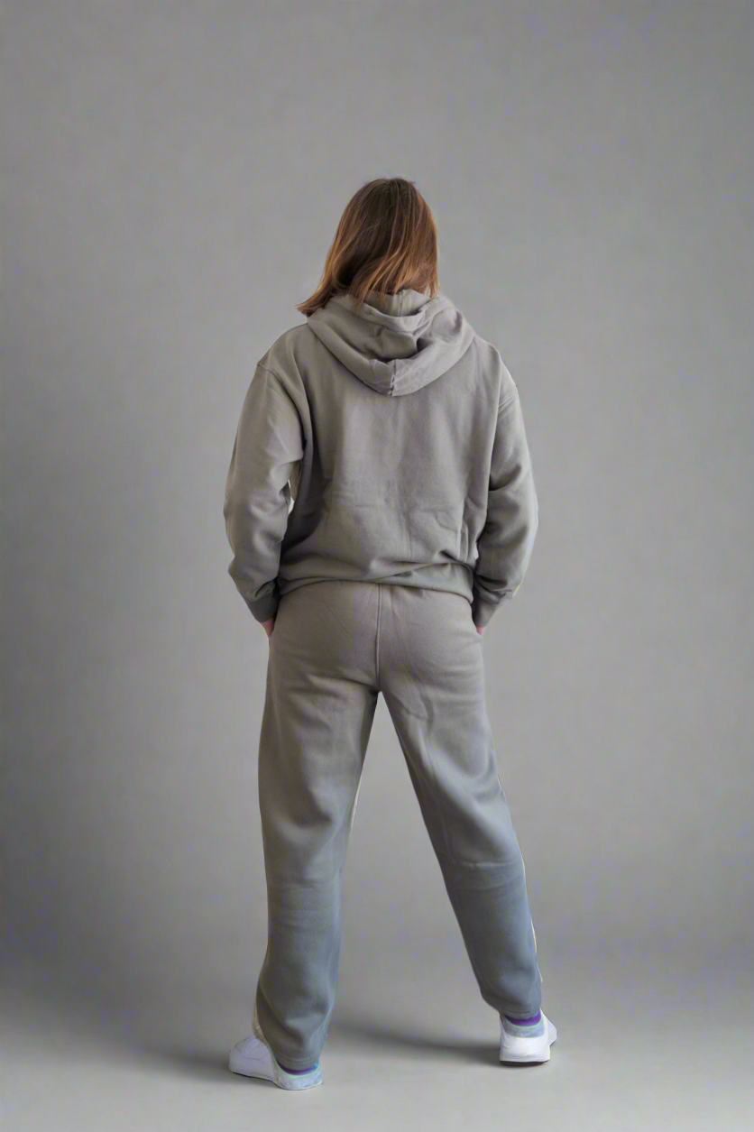 Loose Trackpants- Grey Coffee