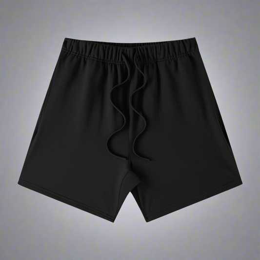 Premium Track Shorts - Black