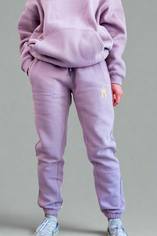 Premium Joggers - Ash Purple