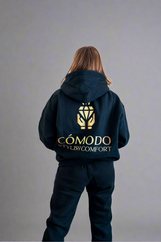 Oversize Premium Hoodie - Black