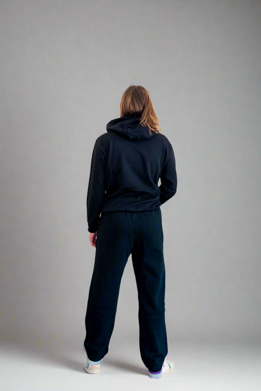 Comfort+ Loose Trackpants - Black Beauty