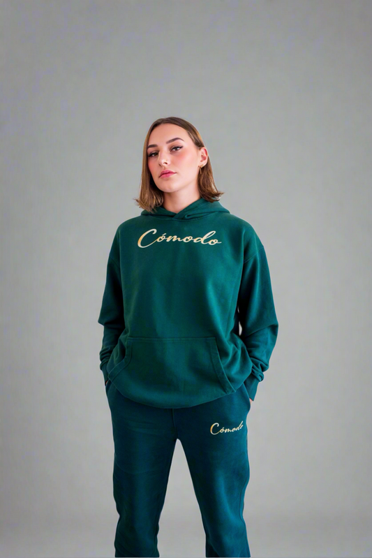 Essential Hoodie - Eden Green